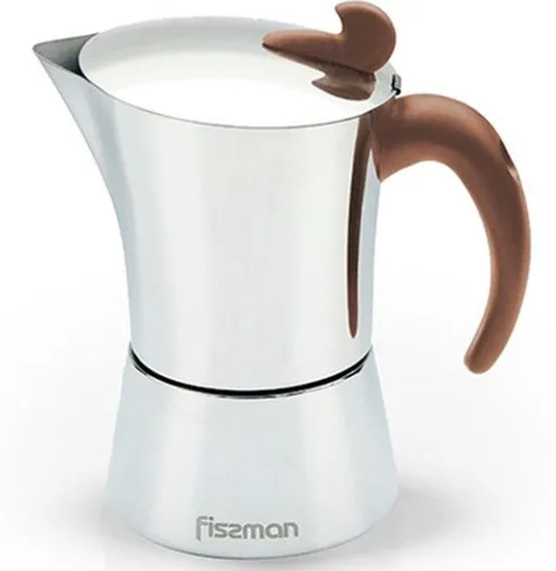 Гейзерна кавоварка Fissman 240 мл (4 чашки 9414)