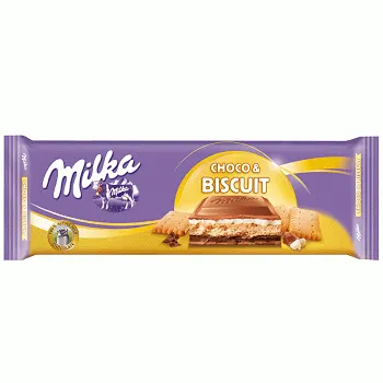 Шоколад Milka Choco Biscuit 300 г