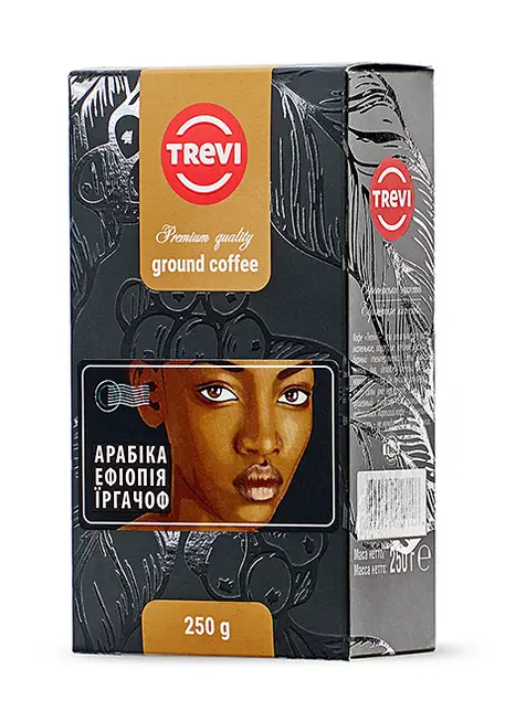 Кофе молотый Trevi Арабика Эфиопия Иргачиф 250г