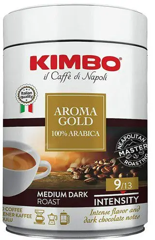 Кава мелена KIMBO AROMA GOLD 100% ARABICA ж/б 250 г