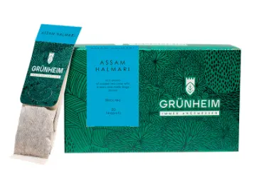 Чай черный пакетированный Grunheim Assam Halmari 20 шт