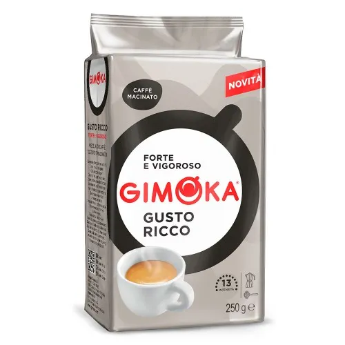 Кофе молотый Gimoka Gusto Ricco Bianco 250 г