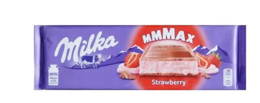 Шоколад Milka Strawberry Fresa 300 г