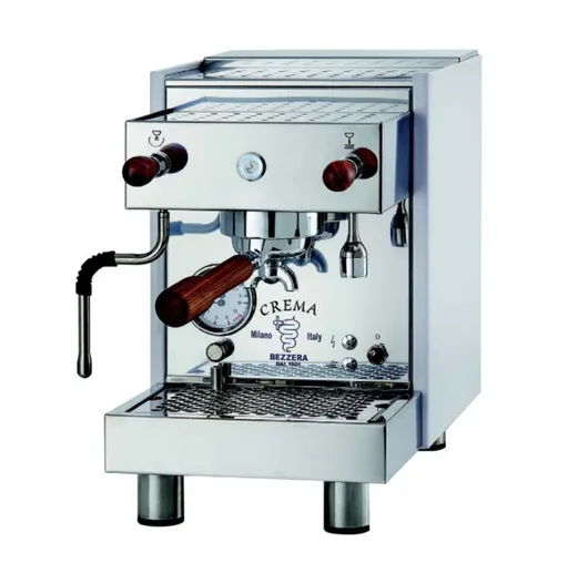 Кавоварка Bezzera Crema PM 1GR Stainless Steel / White CREMSPM1BI5N