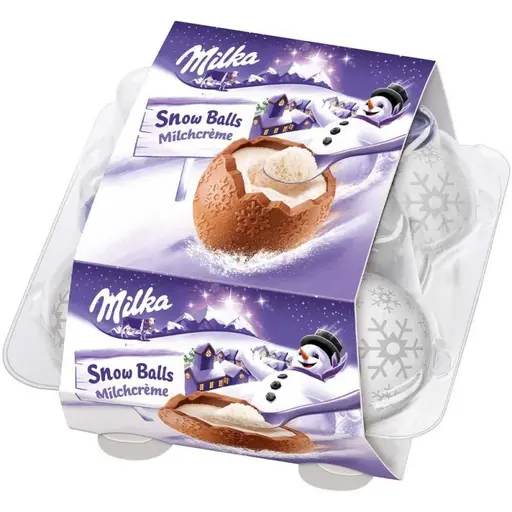 Шоколадные шарики Milka Snowballs
