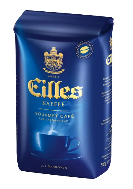 Кофе в зёрнах J.J.Darboven EILLES gourmet Cafe 500 г