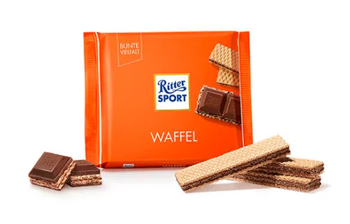 Шоколад молочный Ritter Sport Waffel