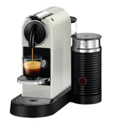 Капсульна кавоварка Nespresso CitiZ and Milk White