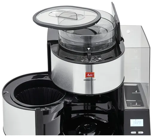 Капельна кавоварка Melitta Aroma Fresh Black Glas (1021-01)