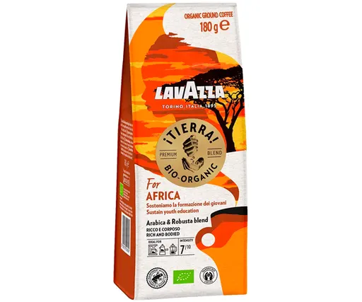 Кофе молотый Lavazza Tierra for Africa 180 г