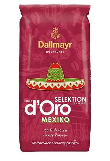 Кава в зернах Dallmayr Crema d'Oro Selektion Mexico 1 кг