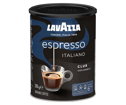 Кава мелена Lavazza Espresso Club ж/б 250 г