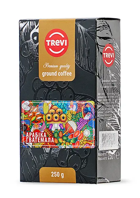 Кава мелена Trevi Арабіка Гватемала 250 г