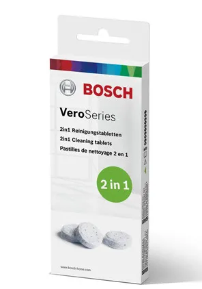 Таблетки для чищення гідросистем від кавових масел Bosch Vero Series TCZ8001A 10 шт