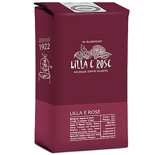 Кофе в зёрнах BlaserCafe Lilla e Rose 250 г