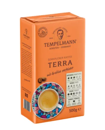 Кава мелена Tempelmann Terra 500 г