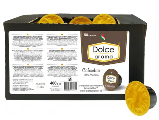 Кофе в капсулах Dolce Aroma Colombia Lavazza Blue (50 шт)
