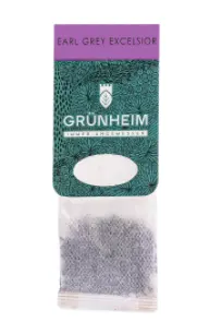 Чай черный пакетированный Grunheim Earl Grey Excelsior 20 шт