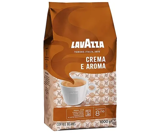 Кава в зернах Lavazza Crema e Aroma 1 кг (Коричнева)
