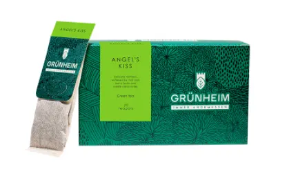 Чай зеленый пакетированный Grunheim Angels Kiss 20 шт