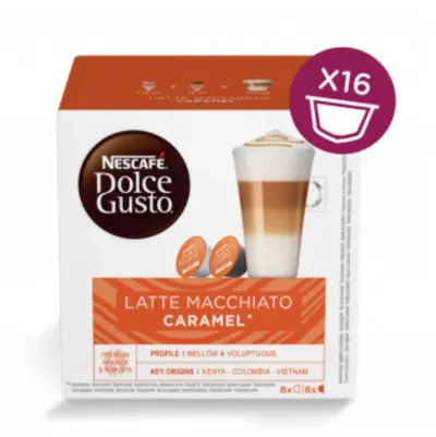 Кофе в капсулах NESCAFE Dolce Gusto Latte Macchiato Caramel (16 шт)