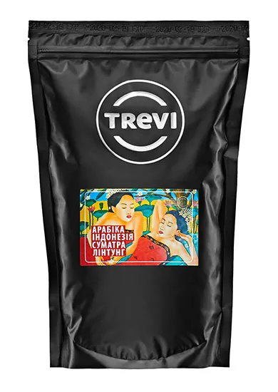 Кофе в зёрнах Trevi Арабика Индонезия Суматра Линтунг 500 г