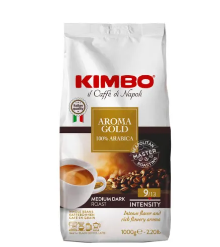 Кофе в зернах Kimbo Aroma Gold 100% arabica 1 кг