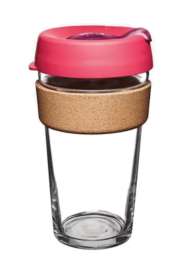 Чашка Keep Cup Large Brew Flutter Cork 454 мл (BCFLU16)