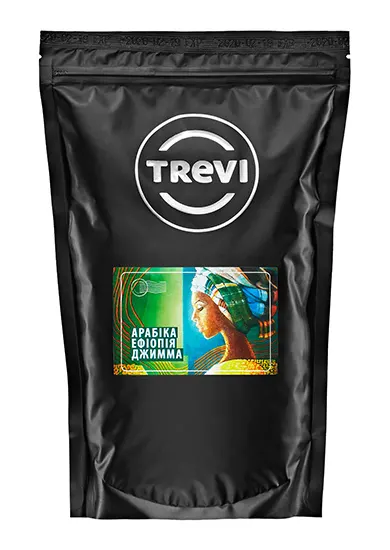 Кофе в зёрнах Trevi Арабика Эфиопия Джимма 500 г