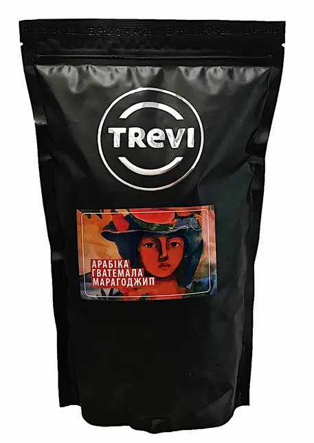 Кофе в зёрнах Trevi Арабика Гватемала Марагоджип 500 г