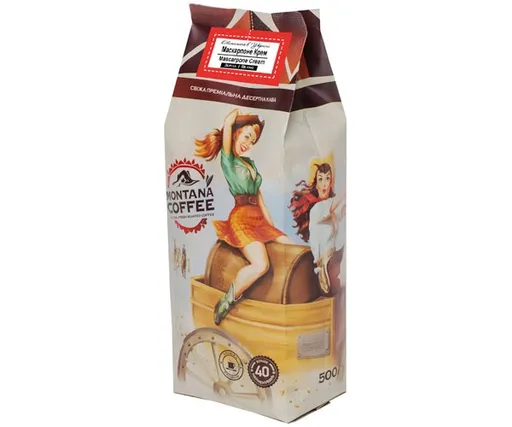 Кава в зернах Montana Coffee Маскарпоне Крем 500 г