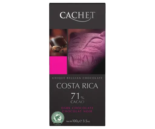 Шоколад чорний Cachet Коста-Ріка 71% какао 100 г