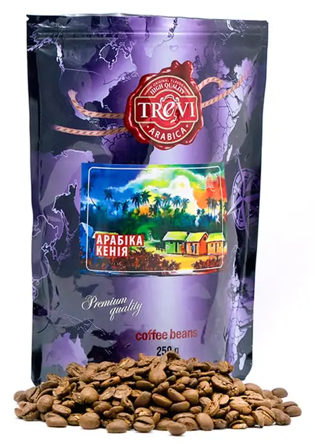 Кофе в зёрнах Trevi Арабика Кения 250 г