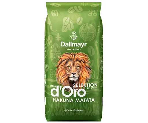 Кава в зернах Dallmayr Crema d'Oro Selektion Hakuna Matata 1 кг