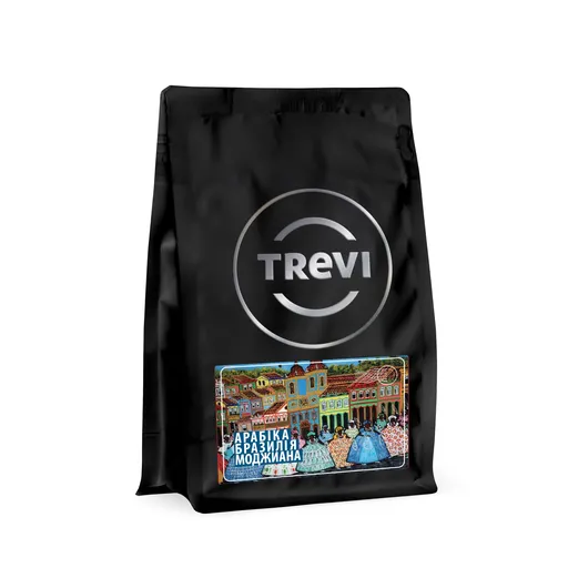 Кофе в зёрнах Trevi Арабика Бразилия Моджиана 250 г