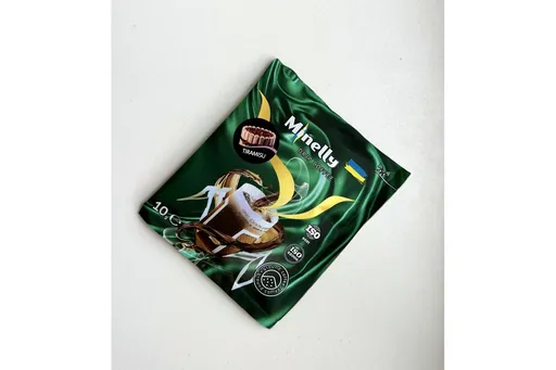 Бокс дріп-кави ароматизованої Minelly TIRAMISU 10 г x 10 шт