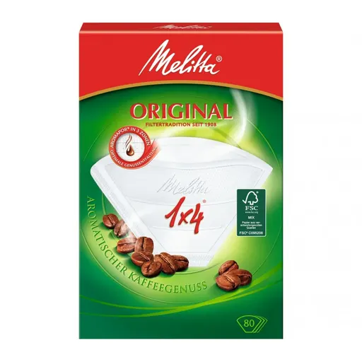 Фільтр паперовий Melitta AROMA ZONES (1х4/80 білі)