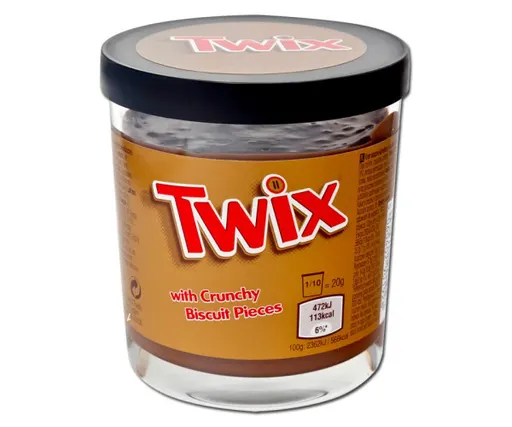 Шоколадна паста Twix With Crunchy Biscuit Pieces 200 г