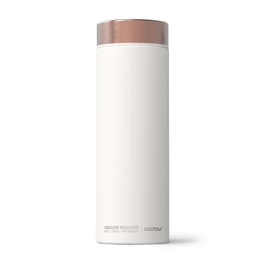 Термос Asobu LE BATON, 0,5 л, білий (LB17 WHITE/COPPER)