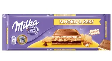 Шоколад Milka Choco Swing Keks 300 г