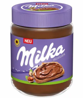 Шоколадна паста Milka Hazelnuss Creme 600 г