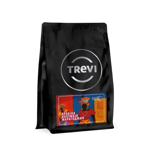 Кофе в зёрнах Trevi Арабика Колумбия Марагоджип 250 г