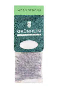 Чай зеленый пакетированный Grunheim Japan Sencha 20 шт
