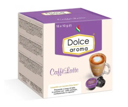 Кава в капсулах Dolce Aroma CAFFE LATTE Dolce Gusto (16 шт)