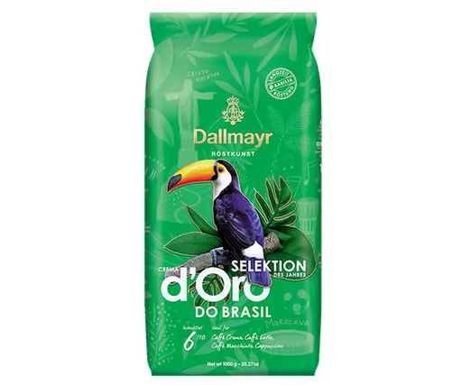 Кофе в зернах Dallmayr Crema d'Oro Selektion Brasilien 1 кг
