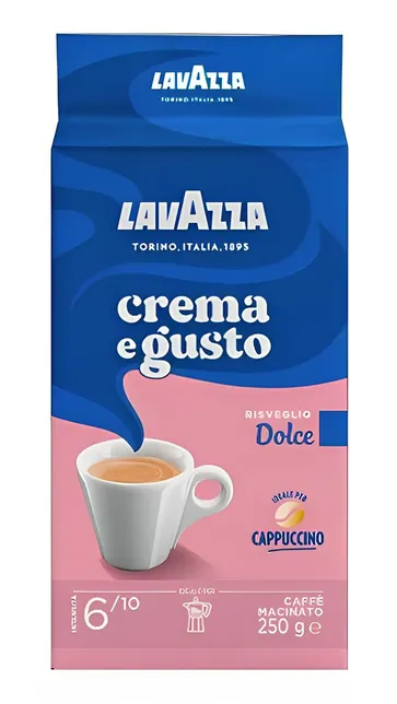 Кава мелена Lavazza Crema e gusto gusto Dolce 250 г
