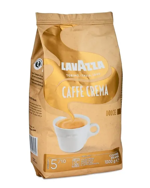 Кава в зернах Lavazza DOLCE Caffe Crema 1 кг