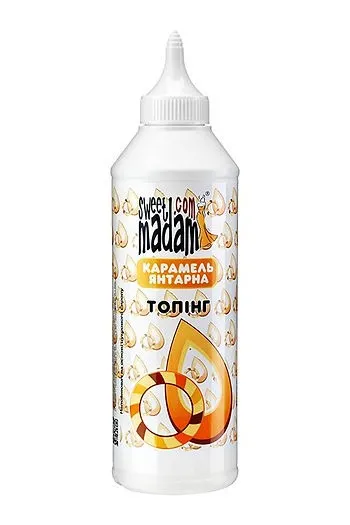 Топінг Sweet Madam Карамель янтарна (солона) 600 г