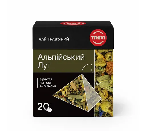 Чай в пірамідках трав'яний Альпійський Луг 20 шт*2г