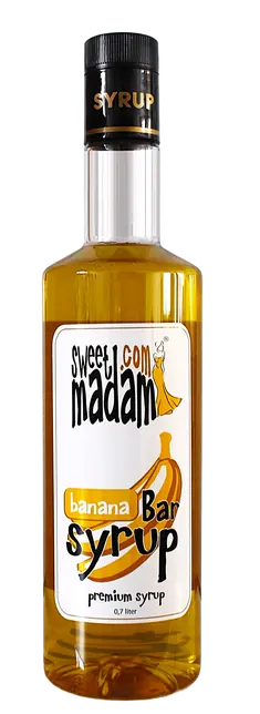Сироп Sweet Madam Желтый банан 0,7 мл